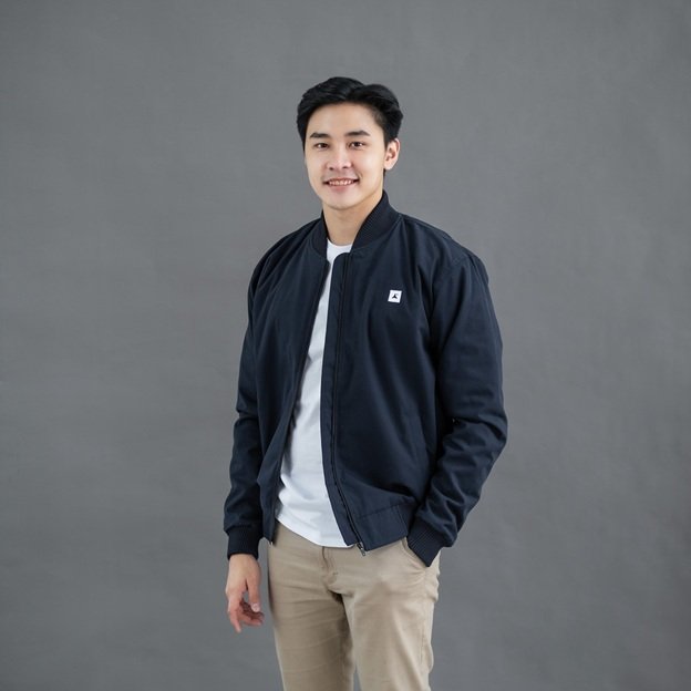 Jaket bomber custom Konveksi HCK
