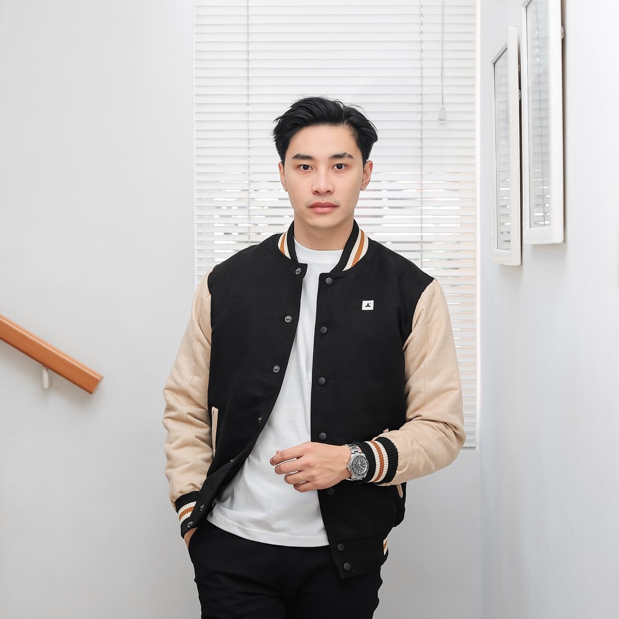 Jaket varsity custom produksi Konveksi HCK Bandung