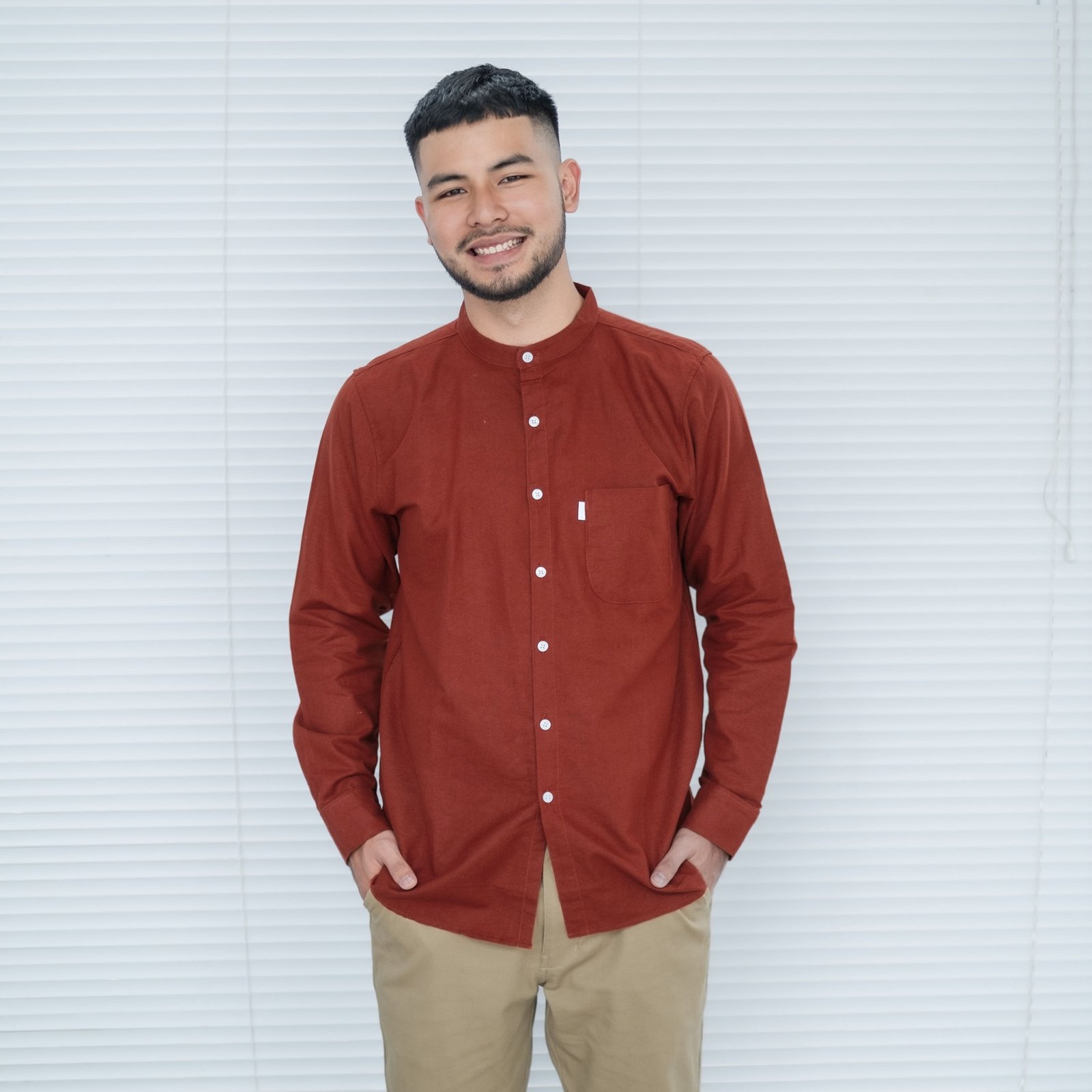 Kemeja linen custom Bandung
